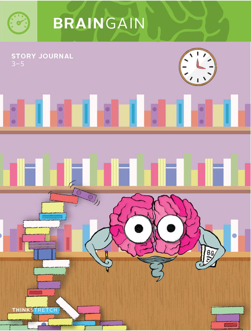 BrainGain Story Journal - 3-5